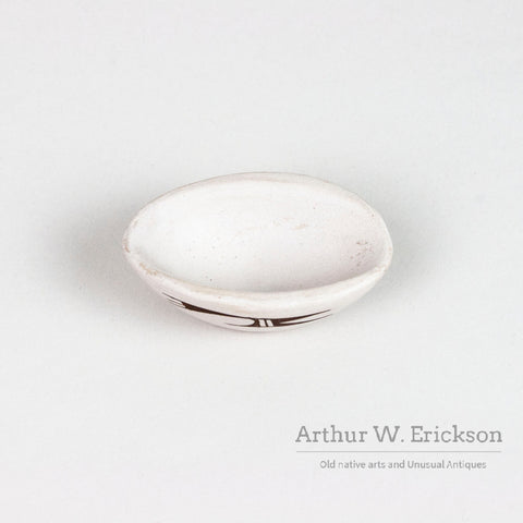 Miniature Hopi Bowl by Joy Navasie, Frogwoman (1919-2012)