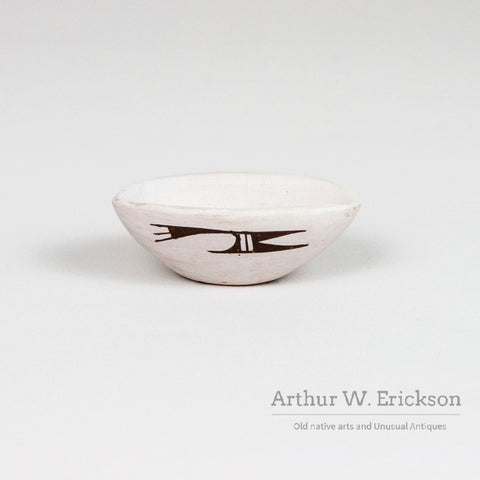 Miniature Hopi Bowl by Joy Navasie, Frogwoman (1919-2012)