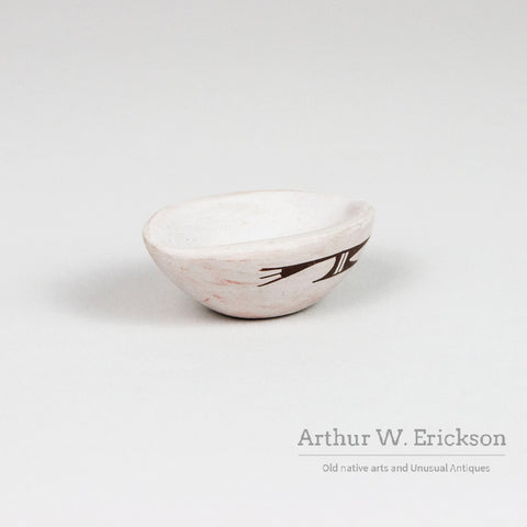 Miniature Hopi Bowl by Joy Navasie, Frogwoman (1919-2012)