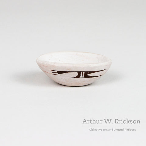 Miniature Hopi Bowl by Joy Navasie, Frogwoman (1919-2012)
