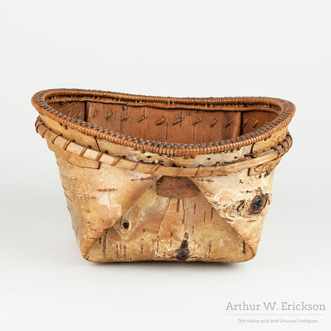 Athabascan Birch Bark Basket