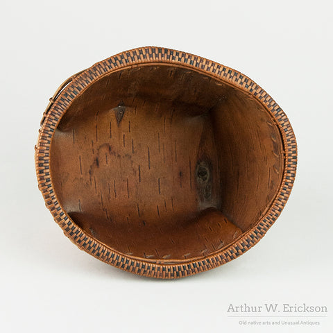 Athabascan Birch Bark Basket