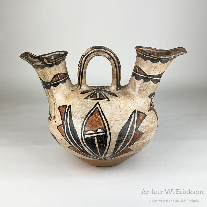 Large Cochiti Double Spout Wedding Jar