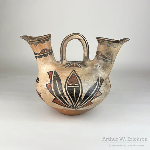 Large Cochiti Double Spout Wedding Jar
