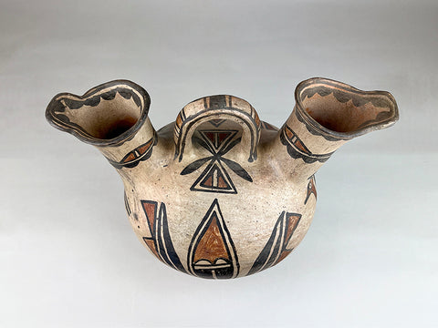 Large Cochiti Double Spout Wedding Jar