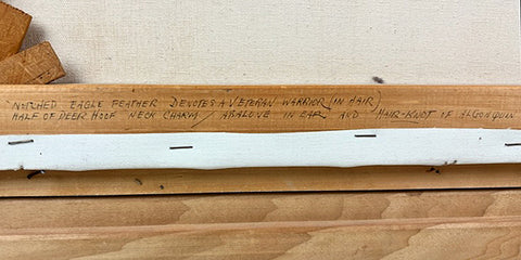 Large Painting of Plains Indian Chief by Douglas Allan Fales (1929-2024)