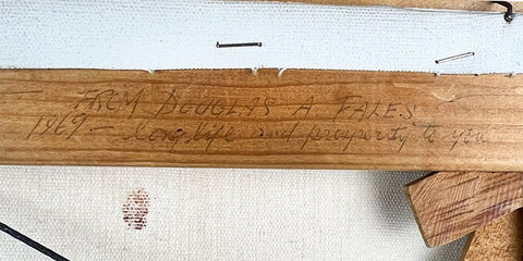 Large Painting of Plains Indian Chief by Douglas Allan Fales (1929-2024)