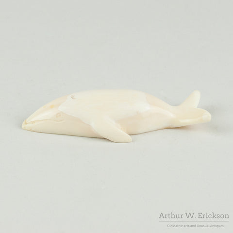 Inuit Carved Bowhead Whale