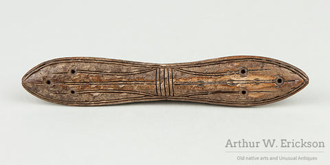 Punuk Period Fossilized Ivory Cord Handle