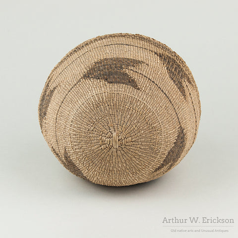 Klamath Basket with Arrow Point Design