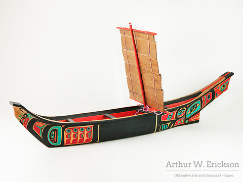 Northwest Coast Canoe by Tom Duquette