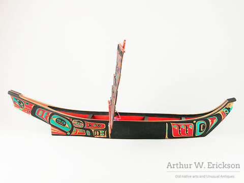 Northwest Coast Canoe by Tom Duquette