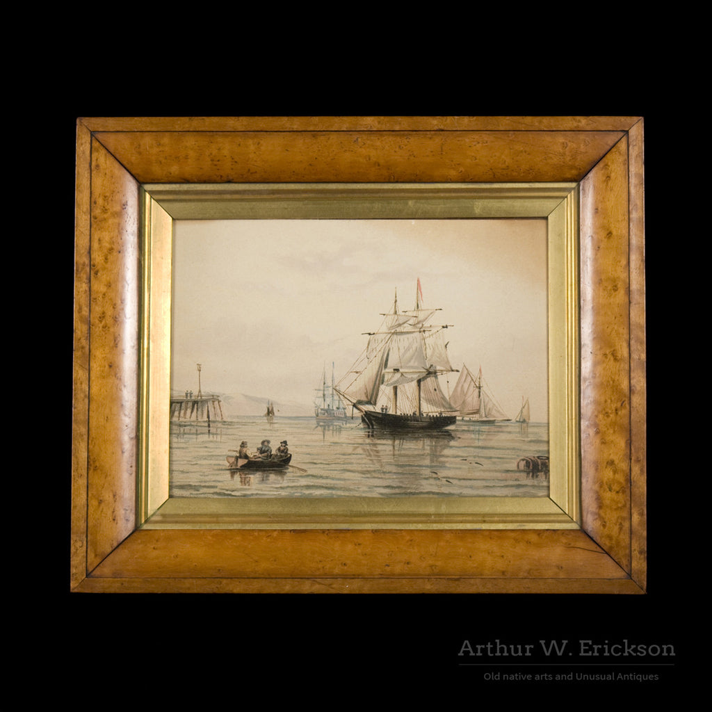 English Nautical Painting - Arthur W. Erickson - 1
