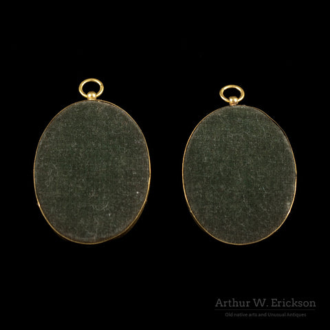 Pair of Miniature Portraits - Arthur W. Erickson - 4