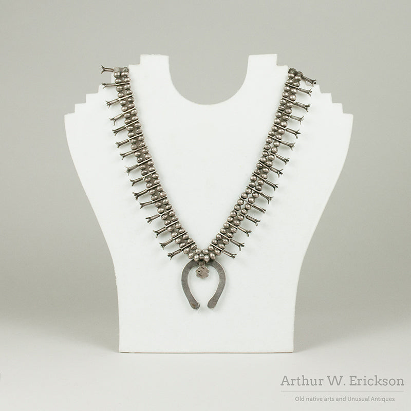 Jewelry: J377 Squash Blossom Necklace