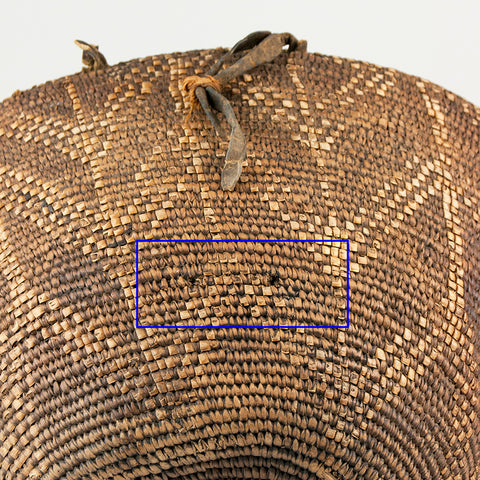 19th Century Puget Sound Partially Imbricated Berry Basket