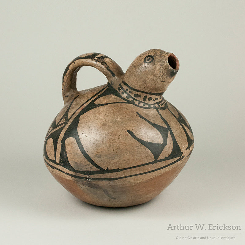 19th C Cochiti Bird Pitcher