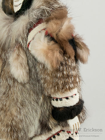 Nunivak Doll with Walrus Ivory Head and Hands