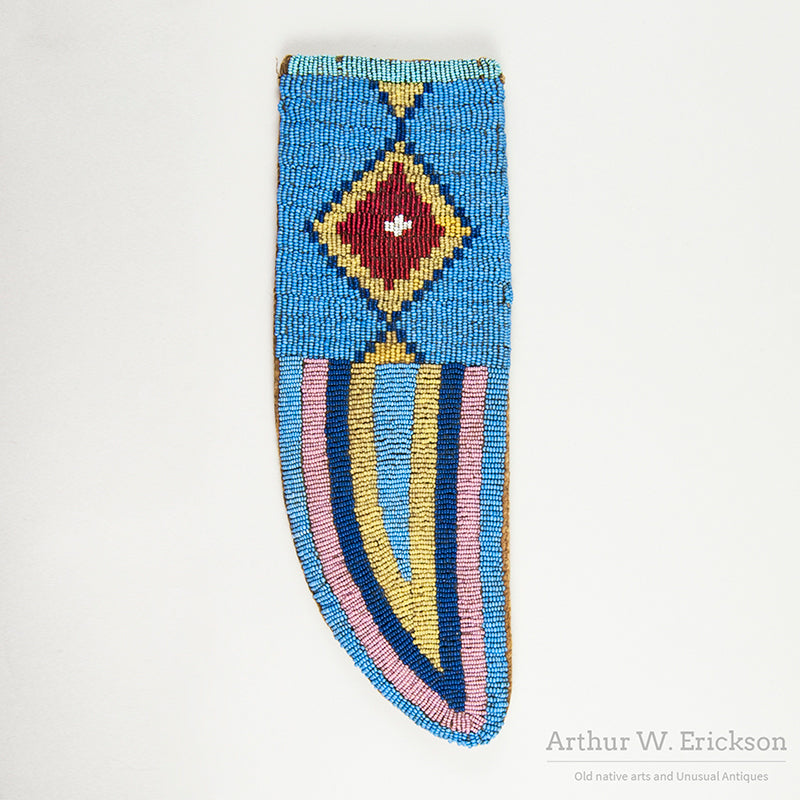 Knife w/ Beaded Sheath – Cahokia Mounds