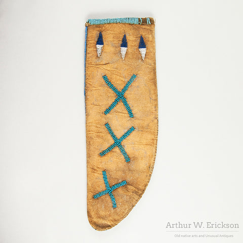 Large Sioux Beaded Knife Sheath