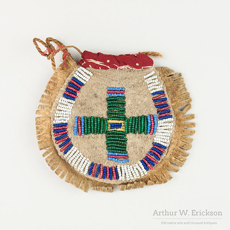 Small Plains Beaded Bag