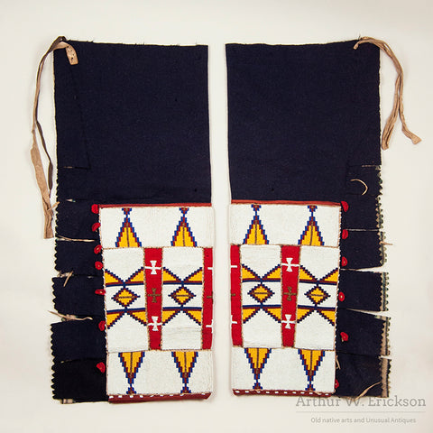 Blackfoot Fancy Beaded Men's Leggings