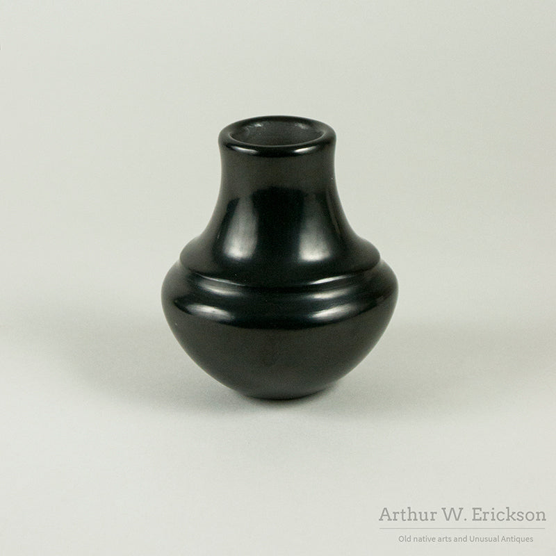 Blackware Vase by Greg Garcia
