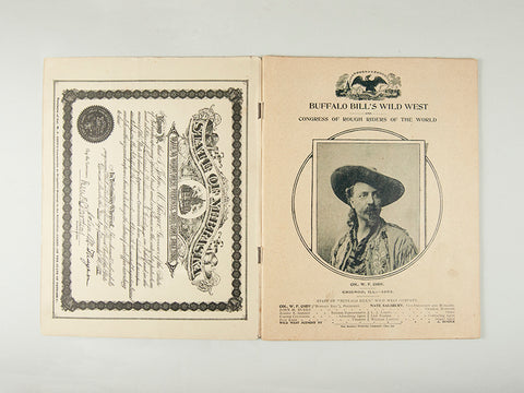 1893 Buffalo Bill Wild West Program - 2