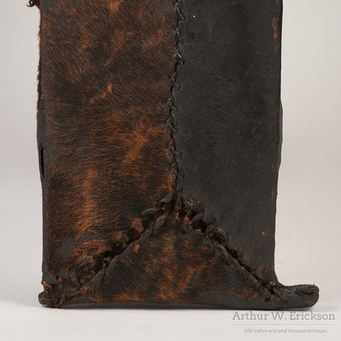 Cameroon Grassland Leather Sheath for Ritual Cutlass - Arthur W. Erickson - 6