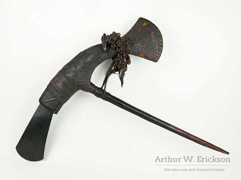 New Guinea Cermonial Hagen Axe