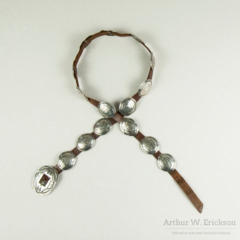 Navajo Owl Concho Belt