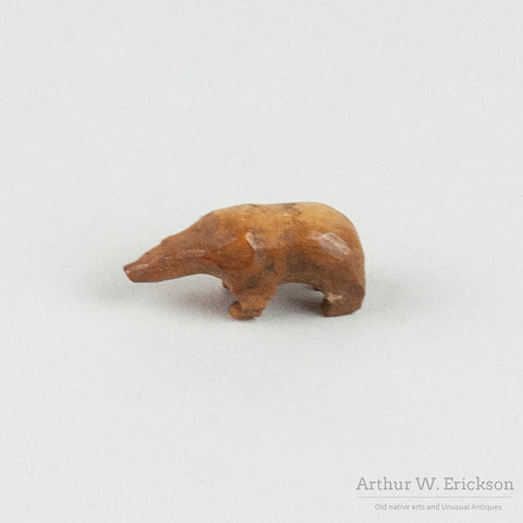 Tiny Fosssilized Ivory Polar Bear