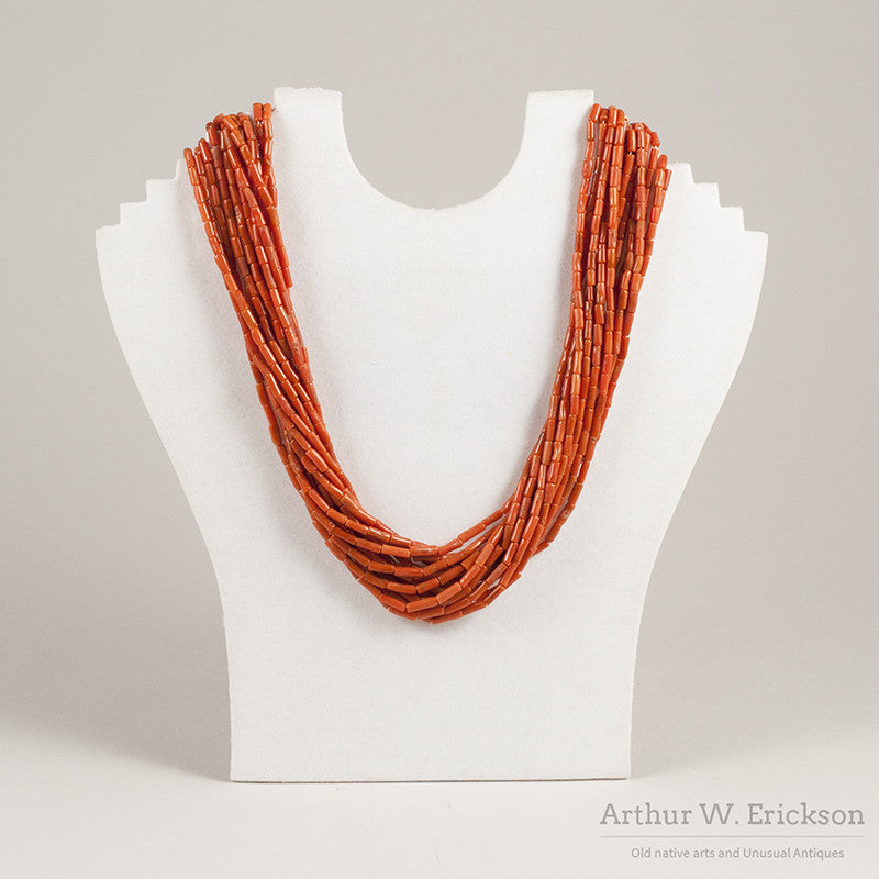 14 strand Coral Necklace