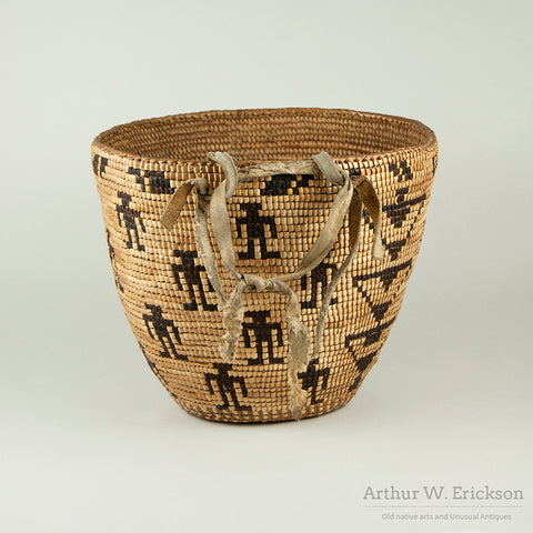 Figural Fully Imbricated Puget Sound Basket