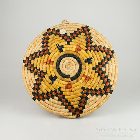 Hopi Coiled Plaque by Rena Jala