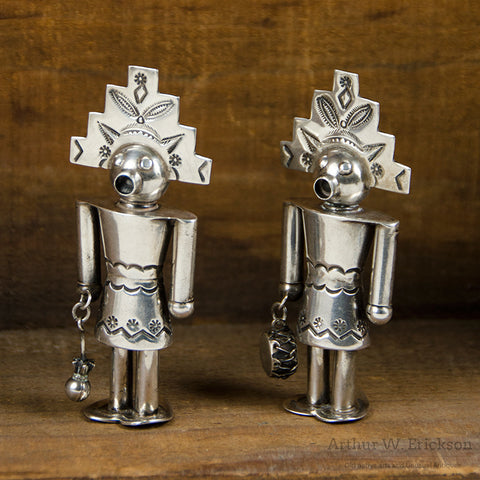 Katsina Sterling Salt & Pepper Shakers