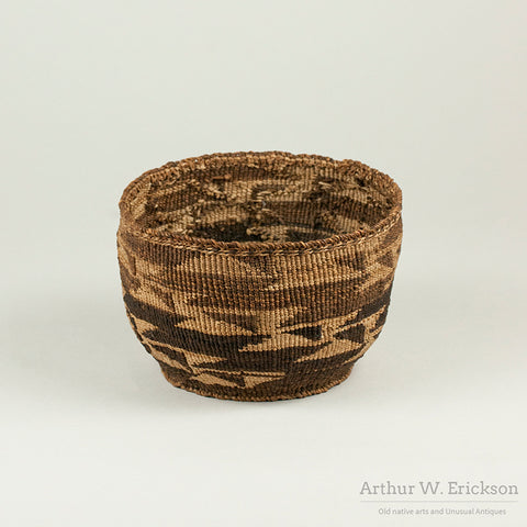 Klamath Basket with Intricate Design