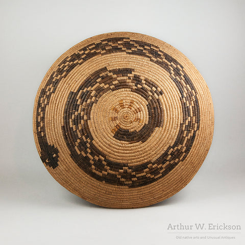 Large Mission Rattlesnake Basket