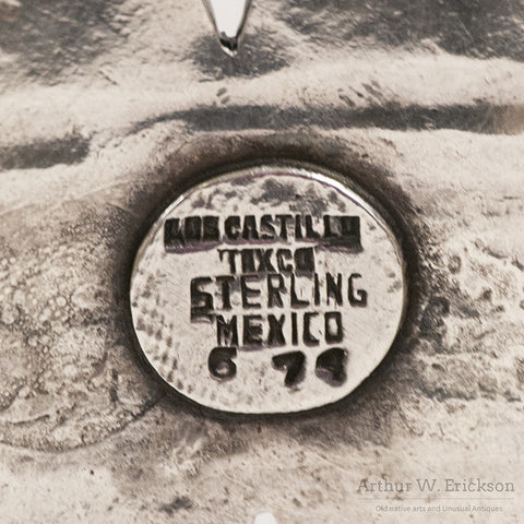 Los Castillos Heavy Sterling Silver Bracelet - Arthur W. Erickson - 8