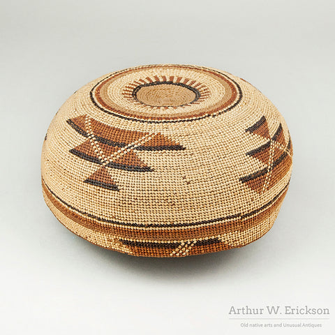 Lower Klamath River Basketry Hat