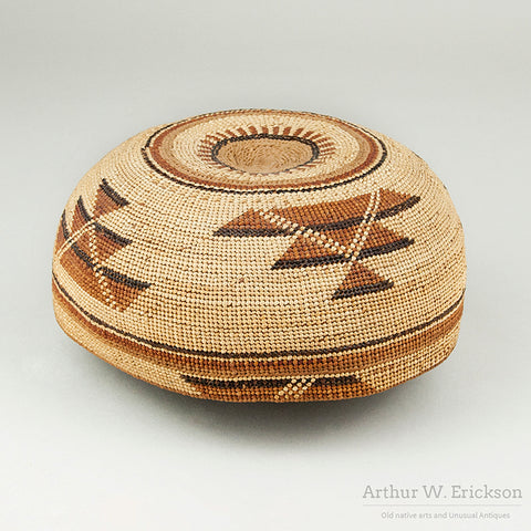 Lower Klamath River Basketry Hat
