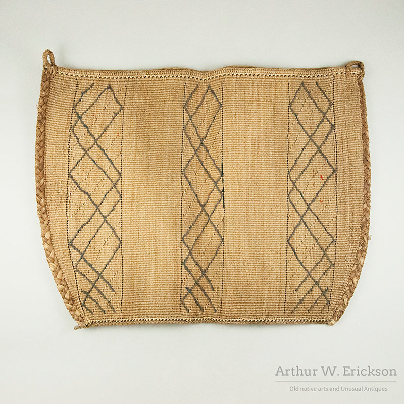19th Century Washington Coastal Woven Bag