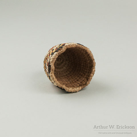 Miniature Fully Imbricated Klickitat Basket