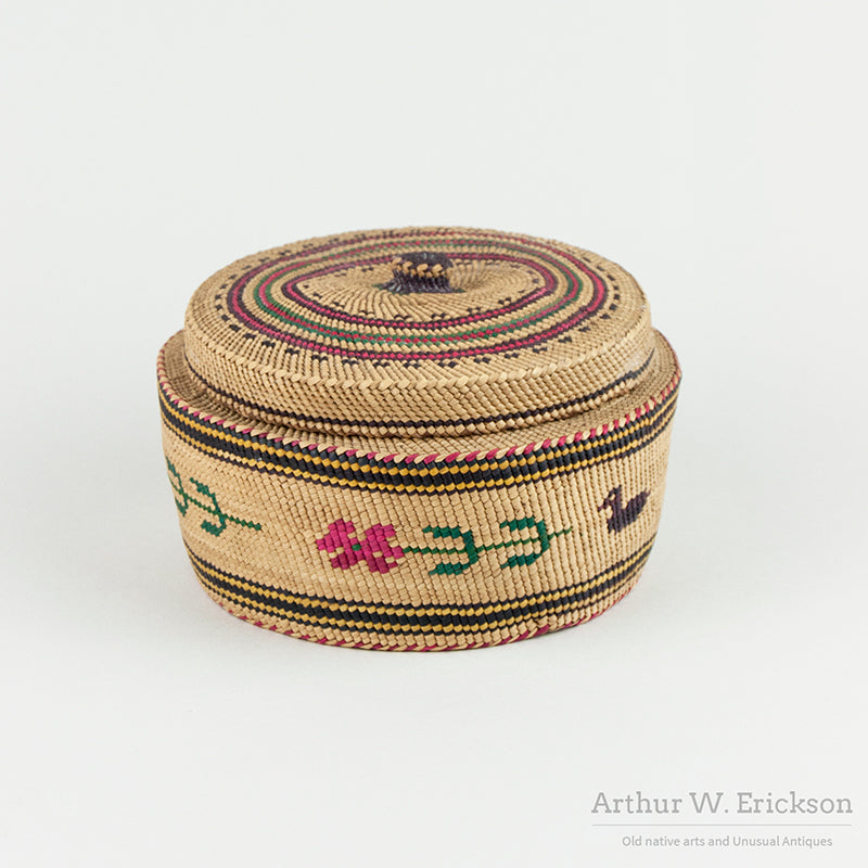 Quinault Lidded Basket