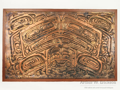 Northwest Coast Design Copper Panel