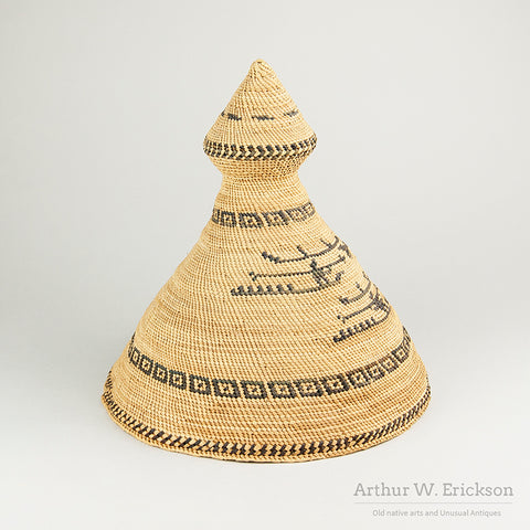 Nuu-Chah-Nulth Whaler's Hat