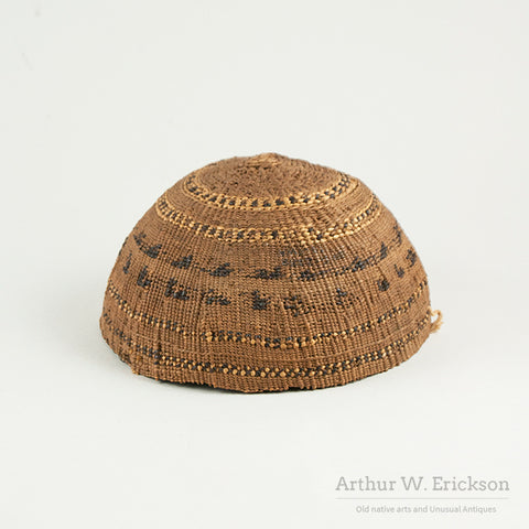 Tolowa Basketry Hat