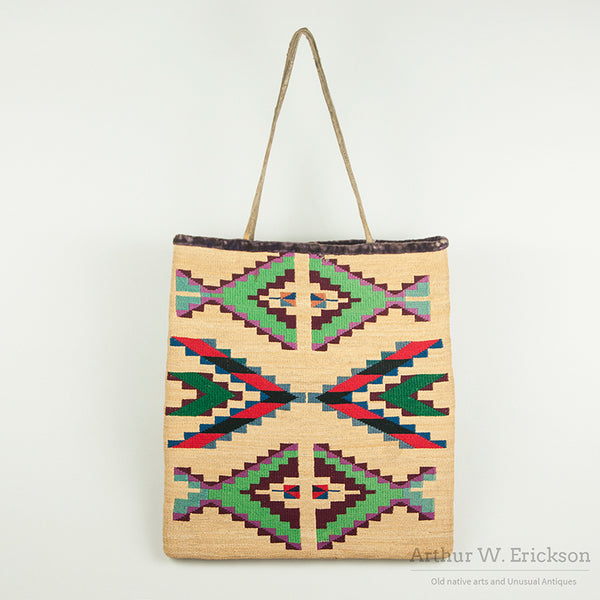 Plateau Cornhusk Bag C. 1920