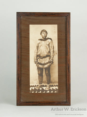 Pair of Framed Photographs of Eskimos by BB Dobbs