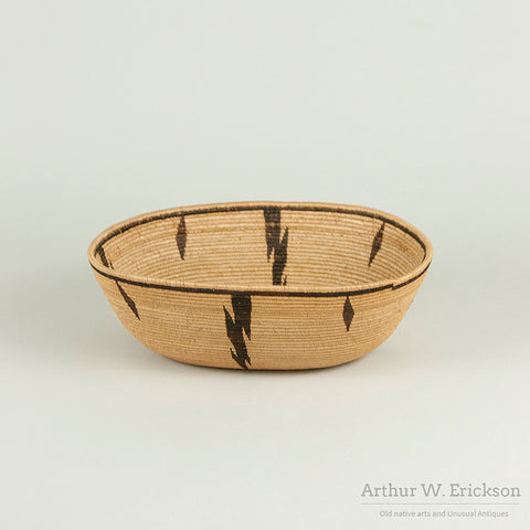 Exceptionally Finely Woven Panamint Basket